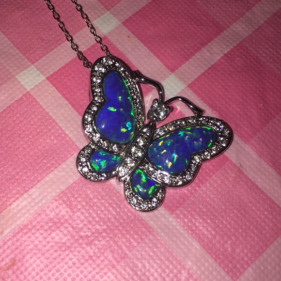 🎈SALE🎈☘️#61.”OPAL🦋BUTTERFLY”☘️ - Picture 4 of 7